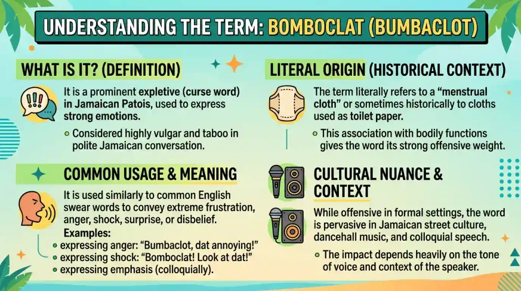 Bomboclat Meaning and Definition