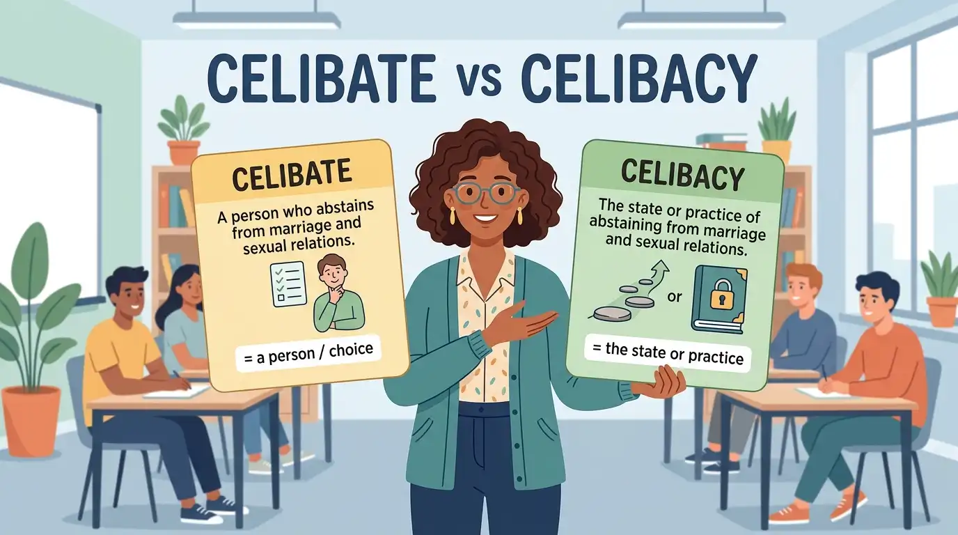 Celibate vs. Celibacy