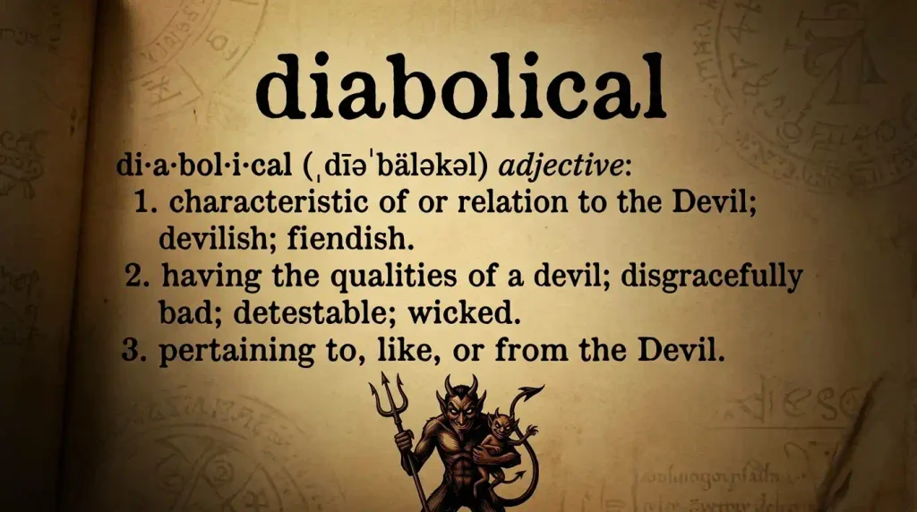 Diabolical Meaning and Definition