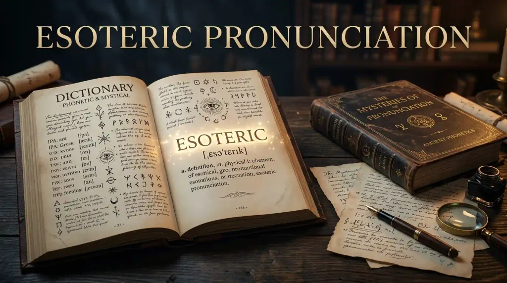 Esoteric Pronunciation