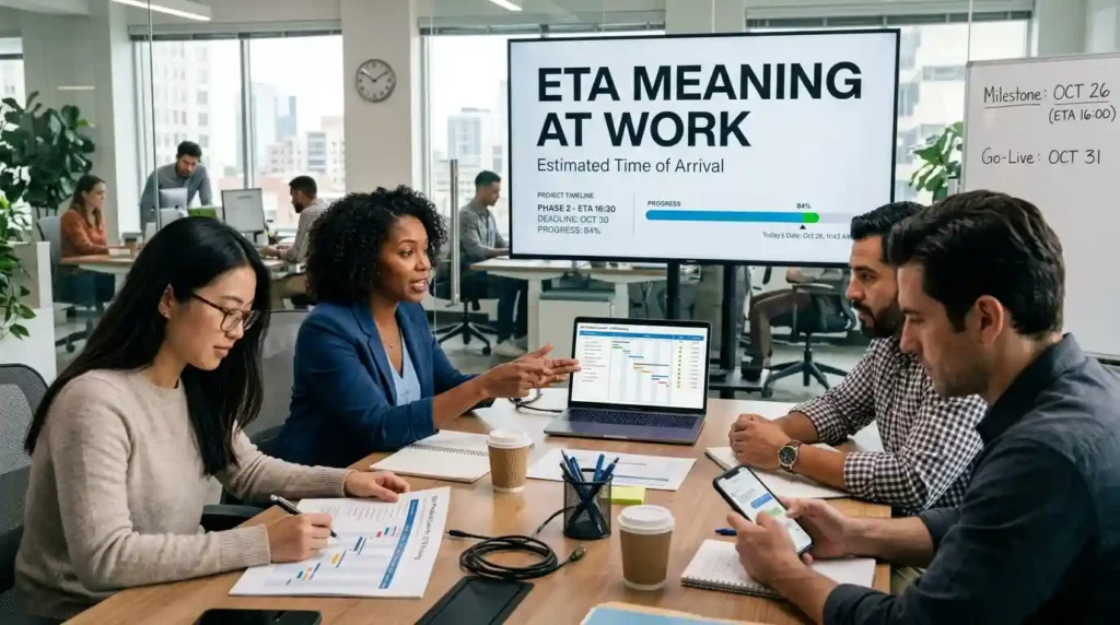 ETA Meaning at Work