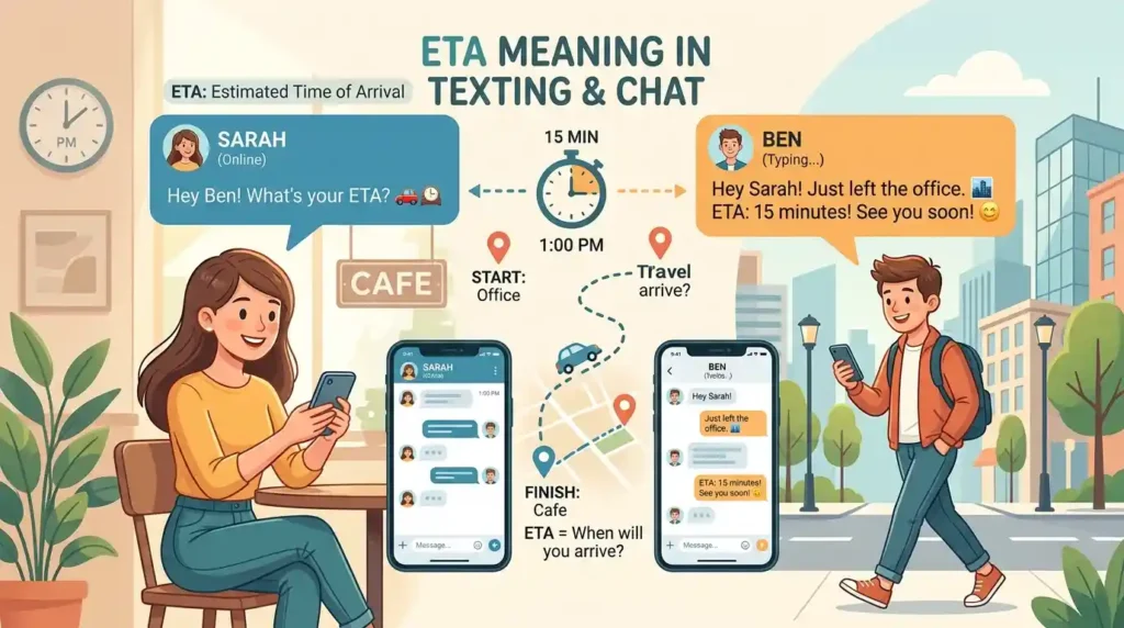 ETA Meaning in Texting and Chat