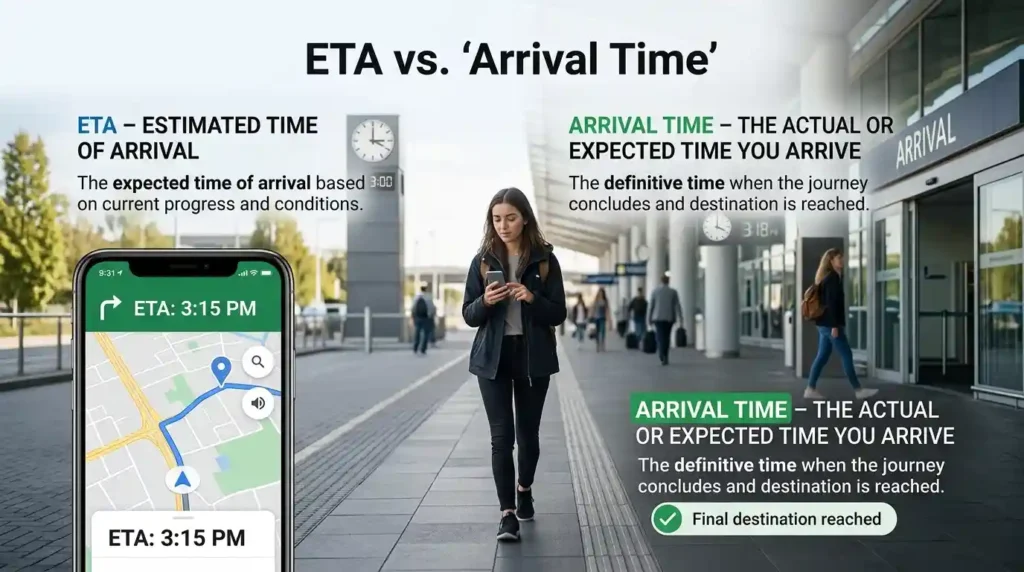 ETA vs. “Arrival Time”