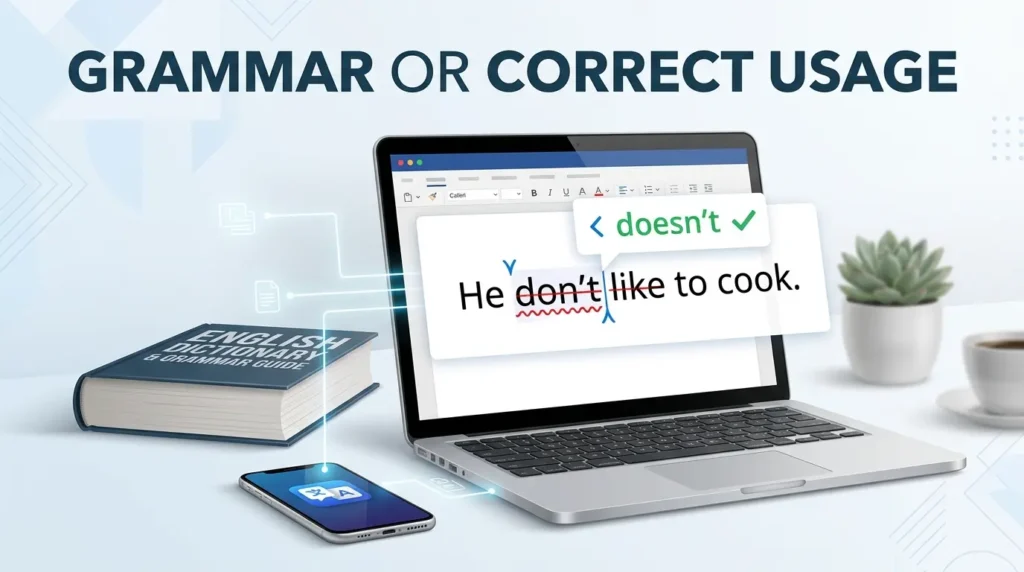 Grammar or Correct Usage