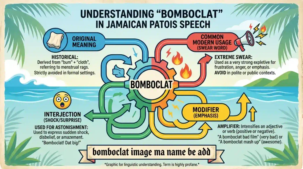 How Is Bomboclat Used in Jamaican Speech