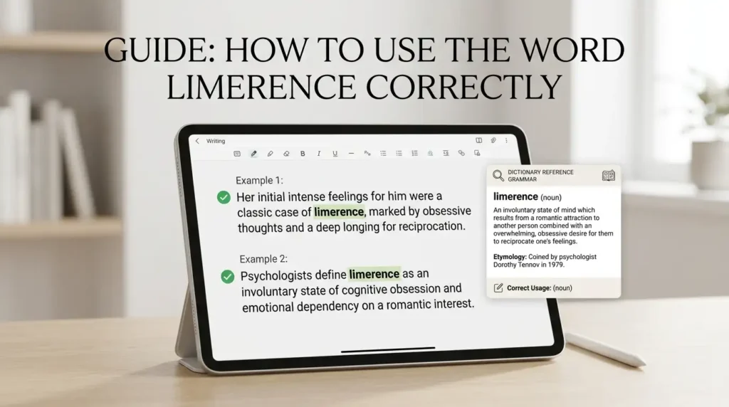 How to Use the Word “Limerence” Correctly