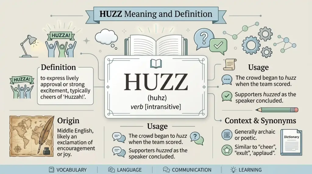 Huzz Meaning and Definition