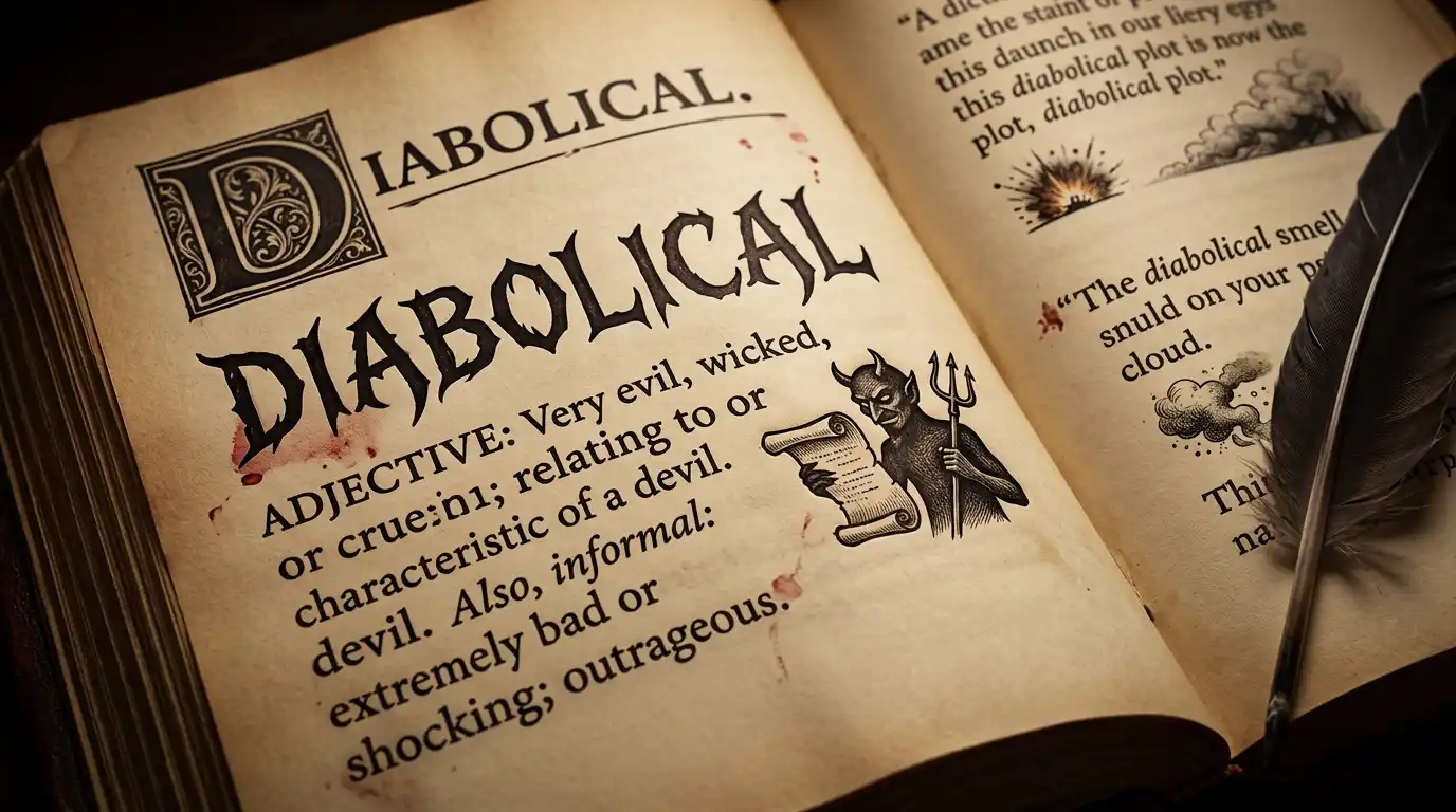 Is Diabolical a Positive or Negative Word