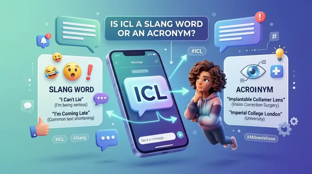 Is ICL a Slang Word or an Acronym