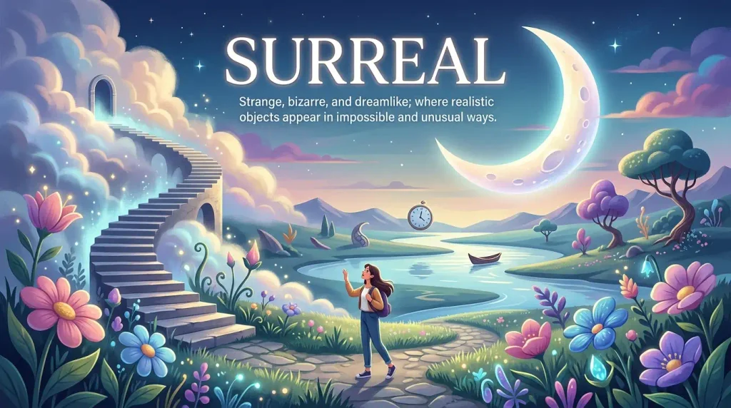 Surreal Definition in Simple English