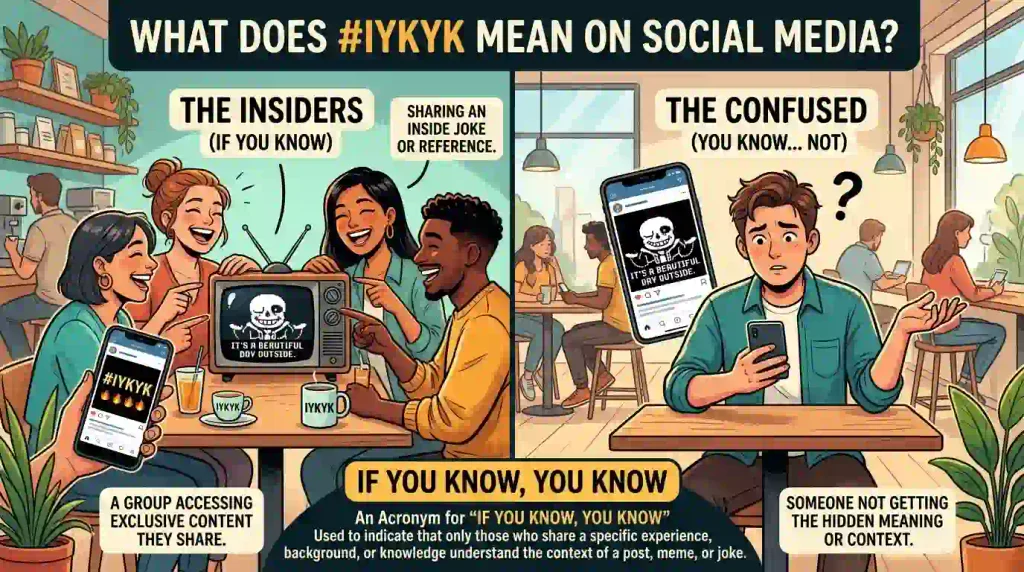 What Does IYKYK Mean on Social Media