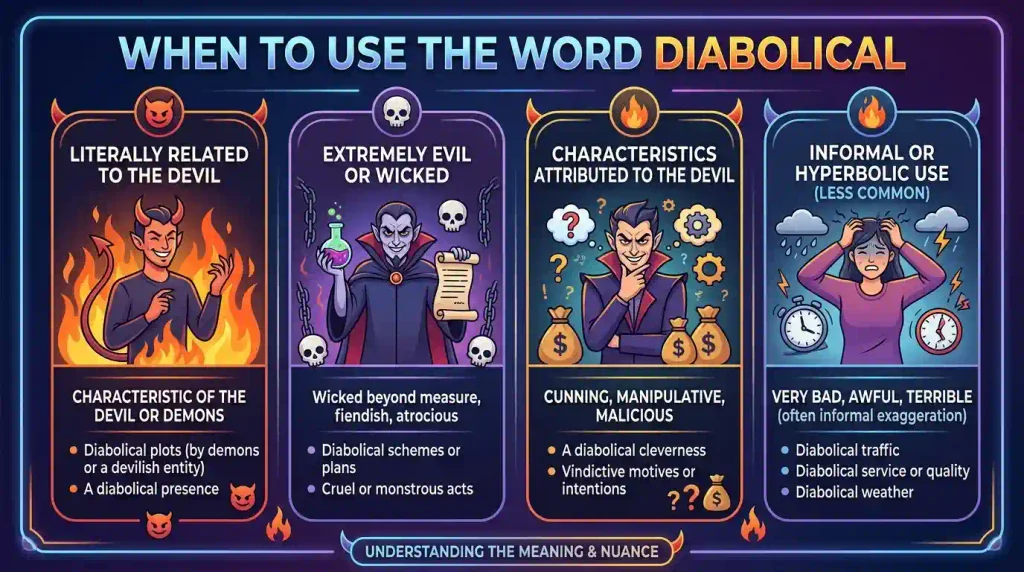 When Should You Use Diabolical
