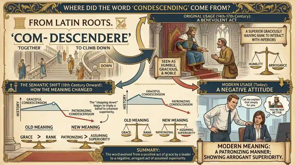 Where Did the Word “Condescending” Come From?