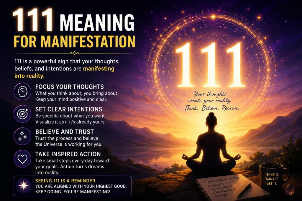 111 Meaning for Manifestation