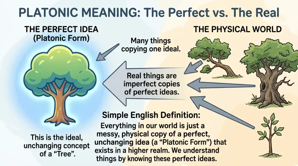Platonic Meaning in Simple English