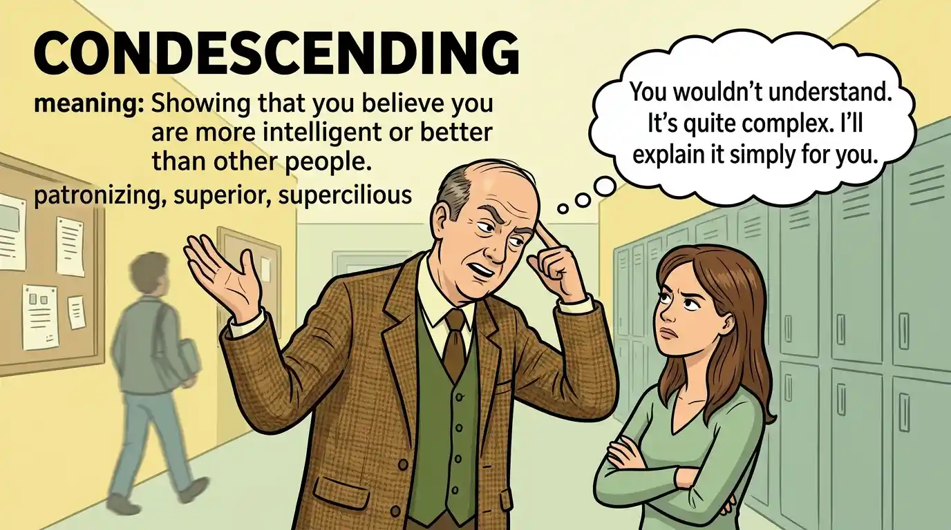 Condescending Meaning