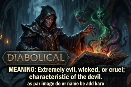 Diabolical Meaning