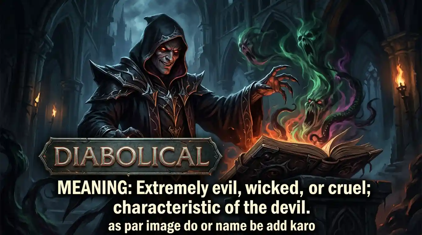 Diabolical Meaning
