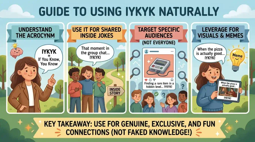 How to Use IYKYK Naturally
