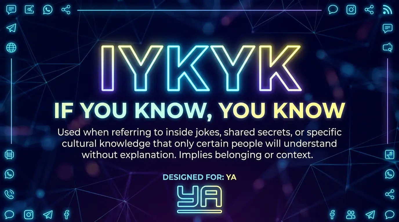 IYKYK Meaning
