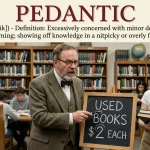 Pedantic Meaning