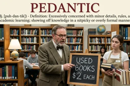 Pedantic Meaning