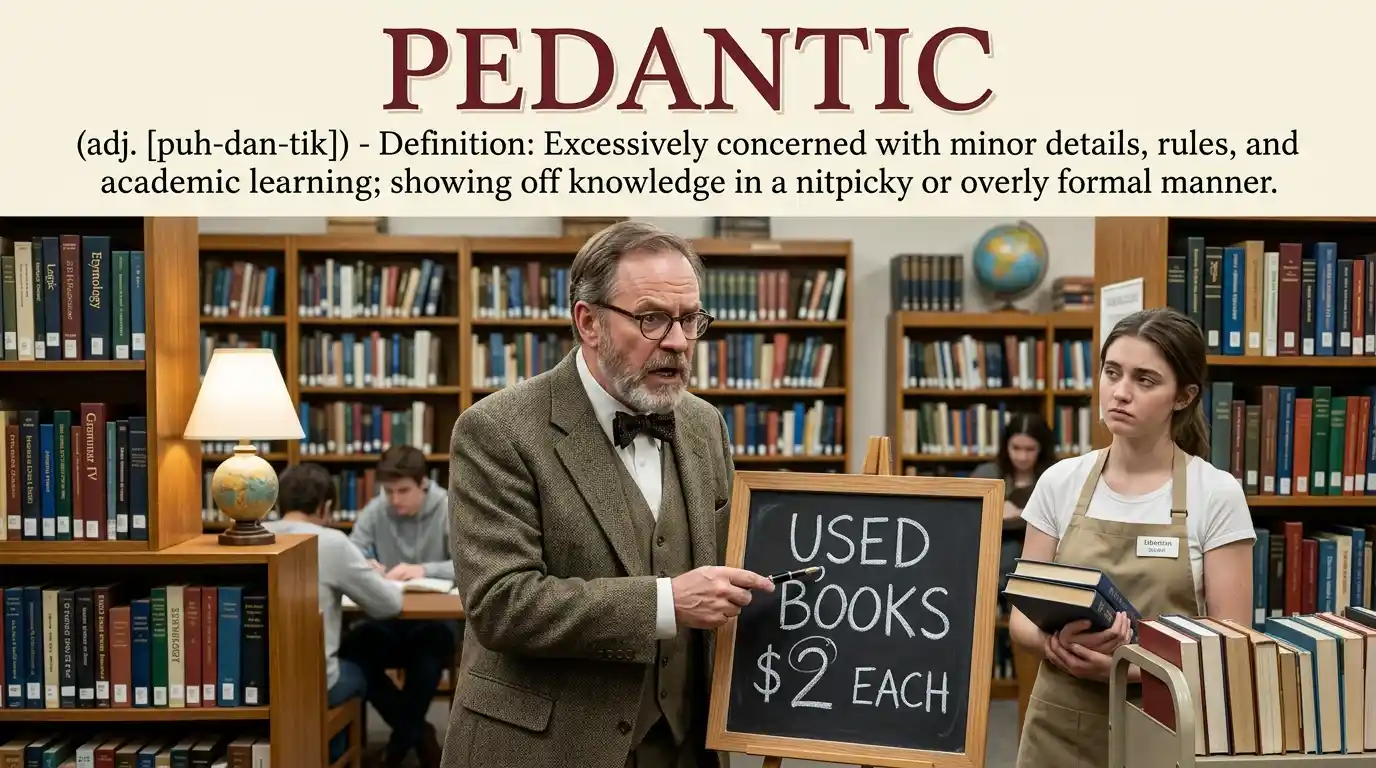 Pedantic Meaning