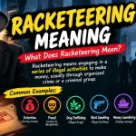 Racketeering Meaning