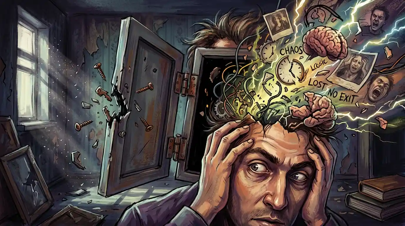 Unhinged Meaning