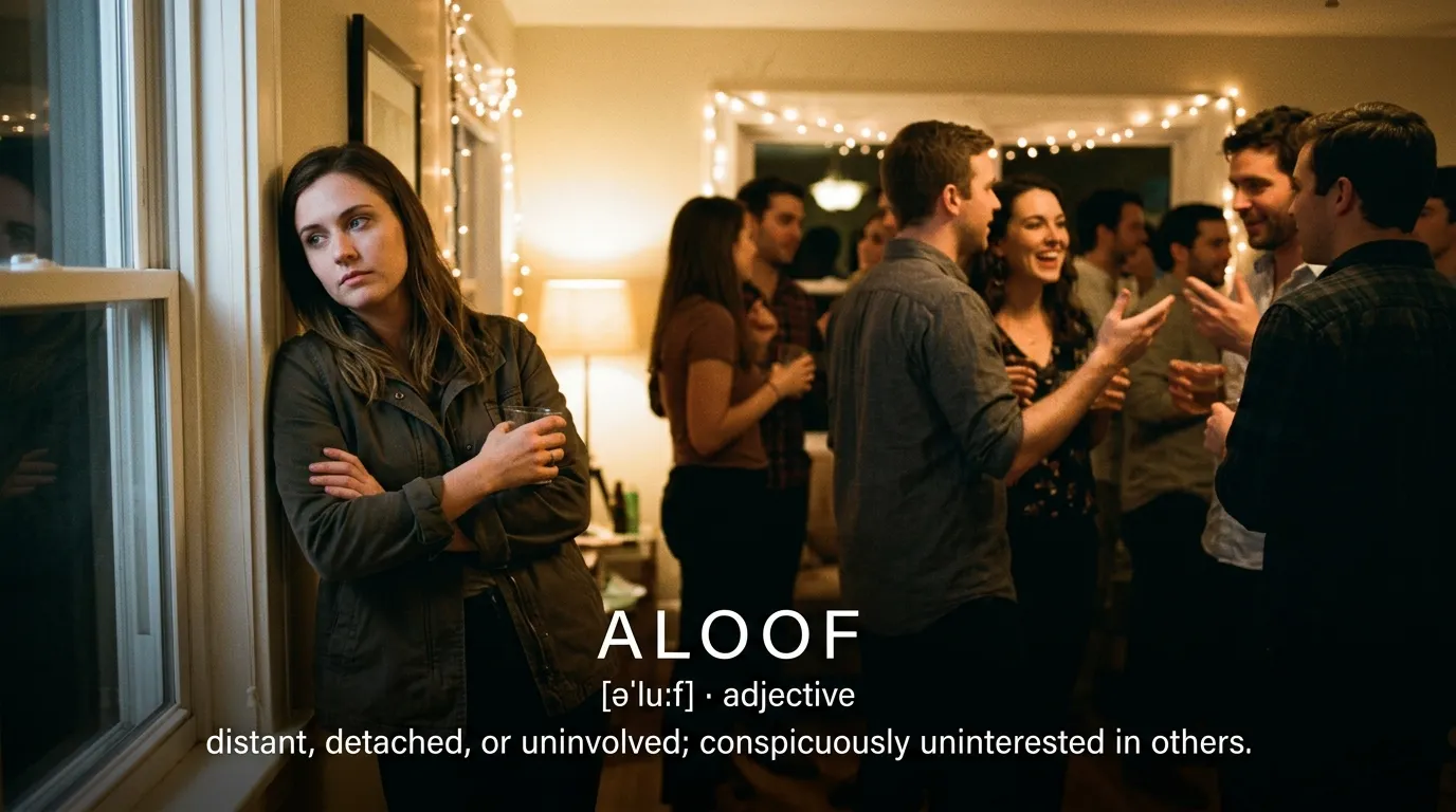 Aloof Meaning