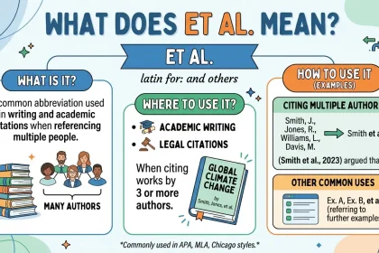 Et Al Meaning