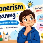 Spoonerism Meaning